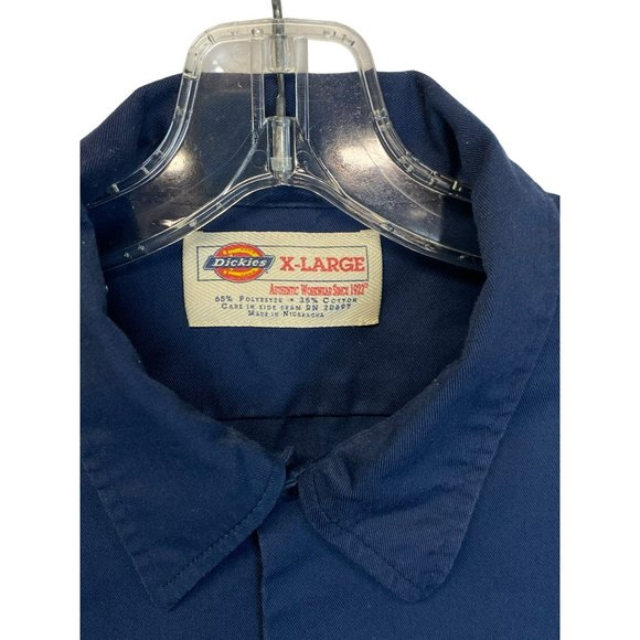 Dickies Other - Vintage Dickies Men's XL Shirt Short Sleeve Navy Blue Workwear